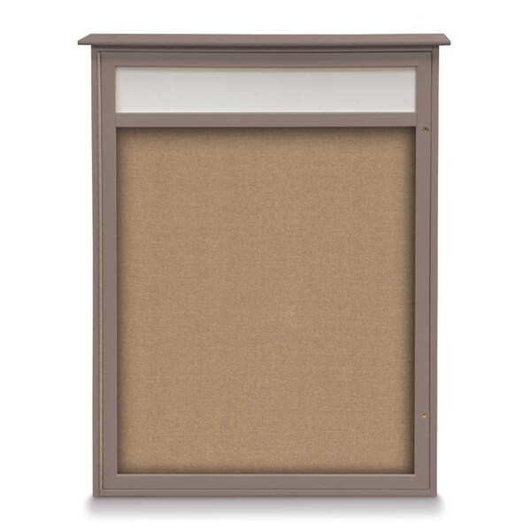 Double Door Enclosed Indoor Letterboard
